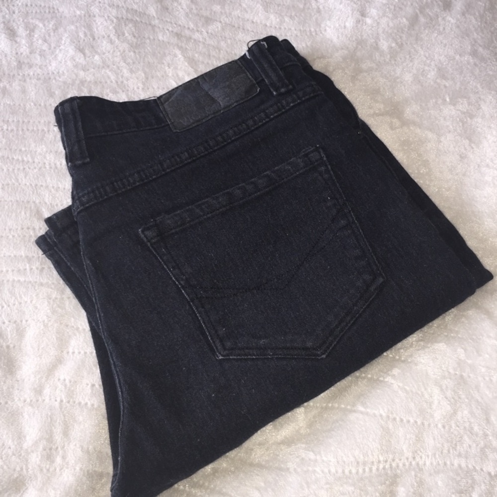 Victorious Men's Black Straight leg Jeans